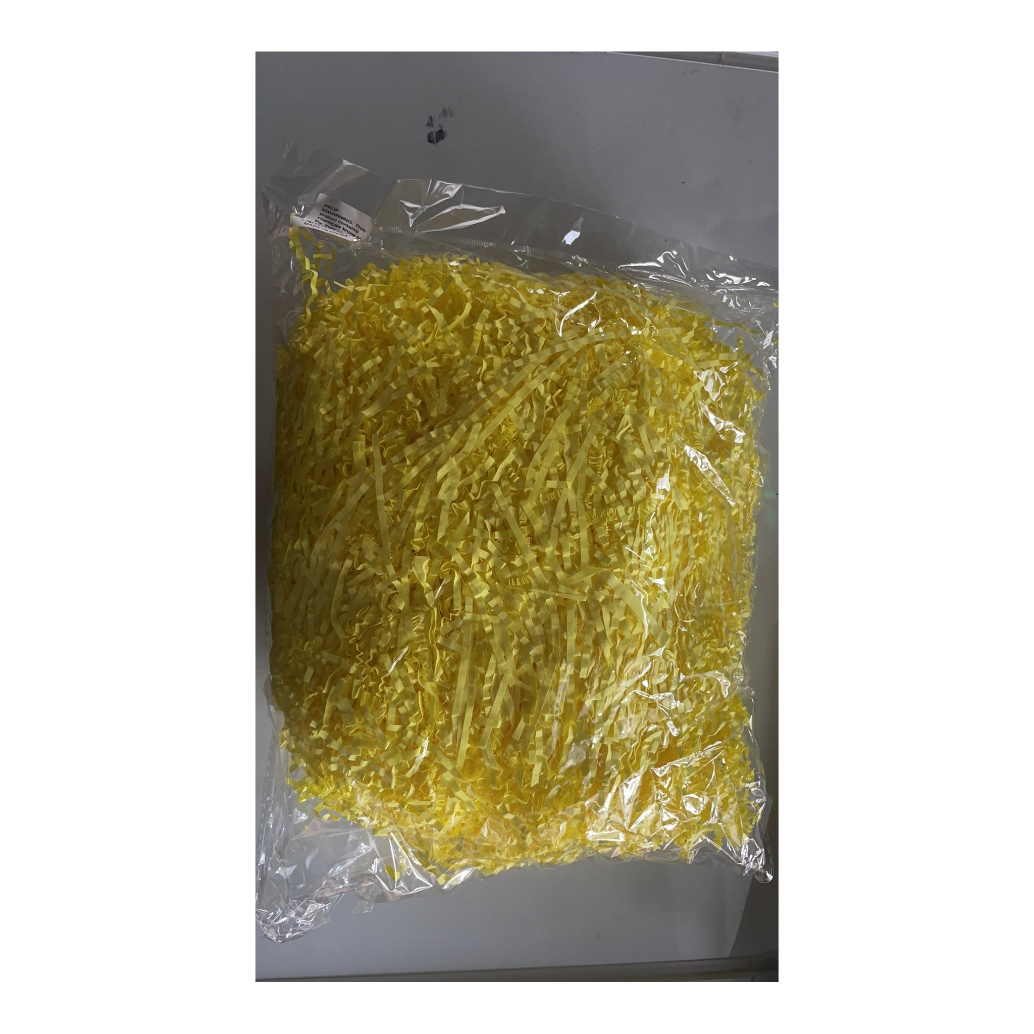 7.4Oz Paper Shred Yellow